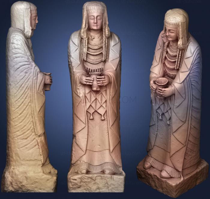 3D model Dama oferente ibrica (STL)